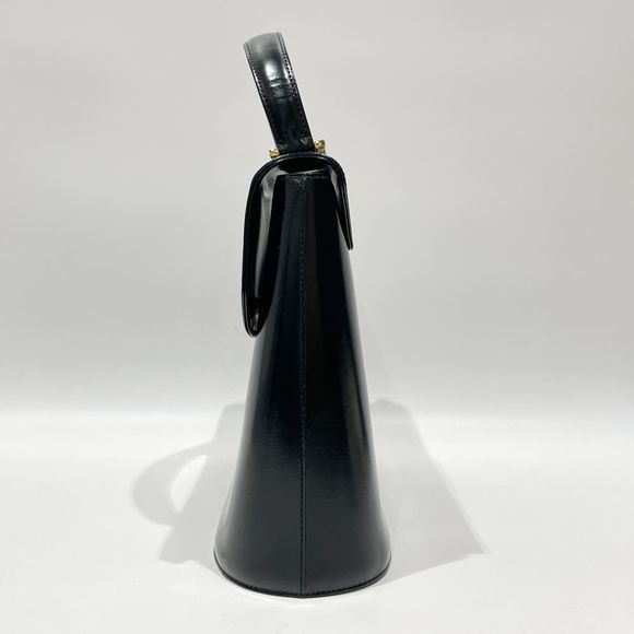 Saint Laurent Trapezoid Top Handle Handbag Black Yves - Picture 4 of 12